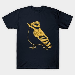 Bird in Gold T-Shirt